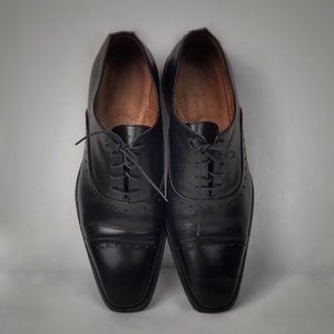 Massimo Matteo Black Cap 5-Eye Bal Sz 12